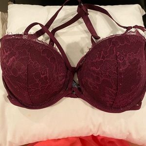36D Brand new lingerie top! Beautiful plum color